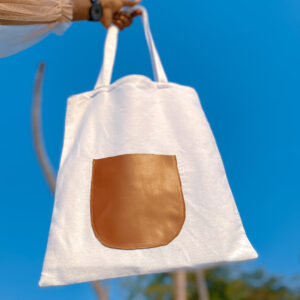 Leather Satchel Tote Bag